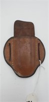 Leather Magazine Pouch D9 Brown