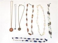 Assorted Decorative Necklaces (x7)