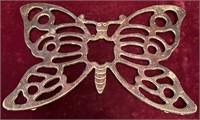 Metal Figural Butterfly Trivet