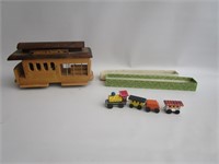 Musical Wood Train,Mini Train Set