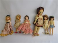 Very Old Dolls One Is Wood