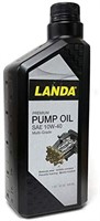 Landa Pump Oil, SAE 10W-40, 32 oz.