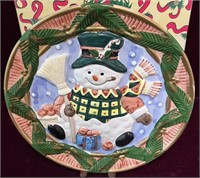 Decorative Holiday Plate