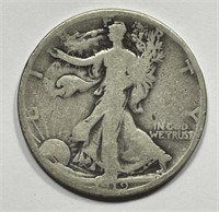 1919-S Walking Liberty Silver Half Good G