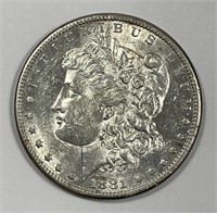 1881-S Morgan Silver $1 Choice AU