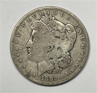 1882 Morgan Silver $1 Good G
