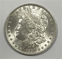 1884-O Morgan Silver $1 Brilliant Uncirculated BU
