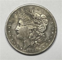 1884-S Morgan Silver $1 Extra Fine XF