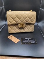 Chanel Beige Handbag