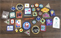 Large Lot of Girl Scout Badges