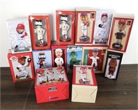 Large Collection of Baseball Bobble Heads