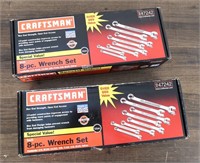 (2) New Craftsman 8 Pc. Wrench Sets