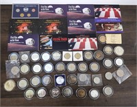 HUGE Lot of Various Tokens & Coins