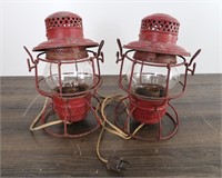 Antique C&O Railroad Lanterns