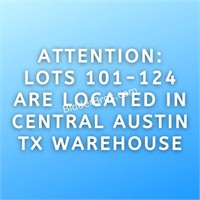 ATTENTION: Lots 101-124 Located in Central Austin