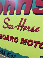 Vintage Johnson seahorse outboard motors sales