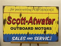 Vintage Scott Atwater outboard motors sales and