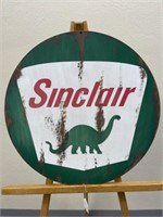 Vintage Sinclair gasoline round advertisements