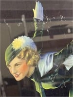 1935 Sonja Henie Chesterfield cigarettes