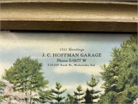 Vintage 1931 J.C. Hoffman Garage Mishawaka Ind.