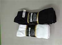 6 new pair of diabetic socks loose fit top,smooth