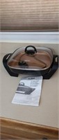 Bella Electric 12x12-in ceramic electric skillet,