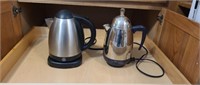2 GE and Java perk Electric teapots, tested