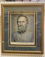 Limited edition Civil War engraving of General