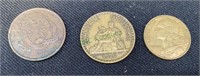 Canadian coins - 18 44/2 penny banknote - 1922 two