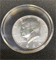 Coin - 1964 Kennedy silver half dollar(1431)