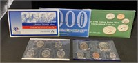 Coins - a lot of three uncirculated coin sets -