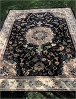 Royal Treasure room size carpet, burgundy and