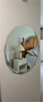 13-sided wall mirror, 30.5 X 30.5