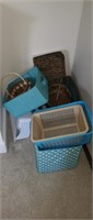 Miscellaneous decorative storage boxes, totes,