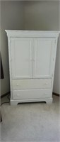Stanley Furniture Modern White armoire dresser,