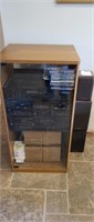 Vintage Sony stereo cabinet, comes with realistic