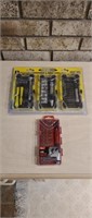 Precision screwdriver and hobby knife sets, new
