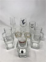 Beer Mugs, Liquor, & Wine Glasses