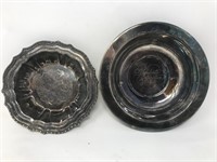 Silver Platted Mini Bowls