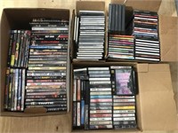 Huge Lot of DVD’s & CD’s