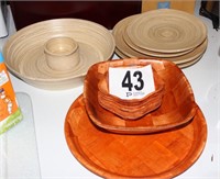 Wooden Bowls, Plates, ETC.