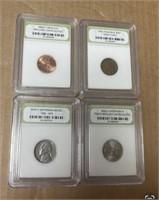 GRADED COIN LOT