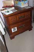 Sumter Cabinet Co. Bed Side Table With 2 Drawers