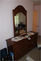Sumter Cabinet Co. Dresser Mirror  19" x 62" x