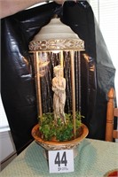 Vintage Table Top Goddess Oil Rain Lamp Venus