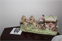 Capodimonte Vintage Horse Cinderella Princess