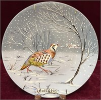 Haviland "12 Days of Christmas",1970 Plate(8-1/4")