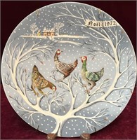 Haviland "12 Days of Christmas",1972 Plate(8-1/4")