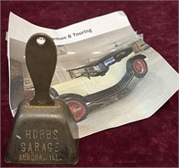 Marmon Car Bell/Hobbs Garage Aurora, IL