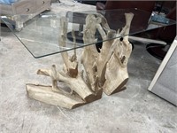 Drift wood Console table!! Beautiful wood base